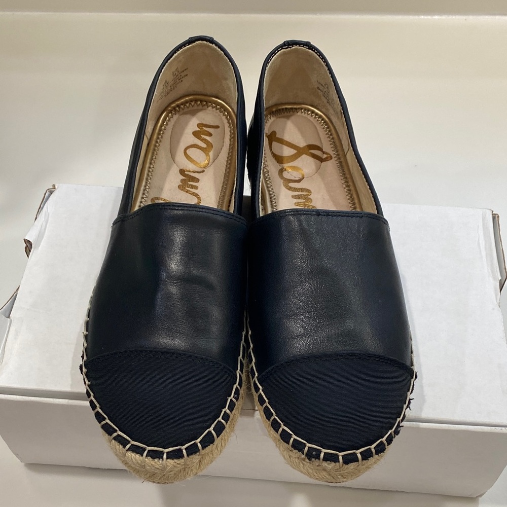 Sam Edelman Black Espadrilles Size 8.5